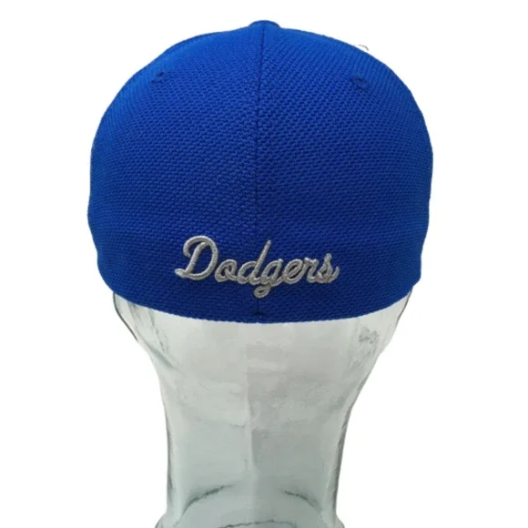 Los Angeles Dodgers Baseball Cap MLB Blue Gray Zephyr Fitted Size M/L Hat - Picture 4 of 8